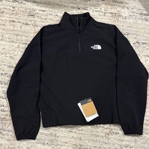 The North Face Black Half-Zip pullover